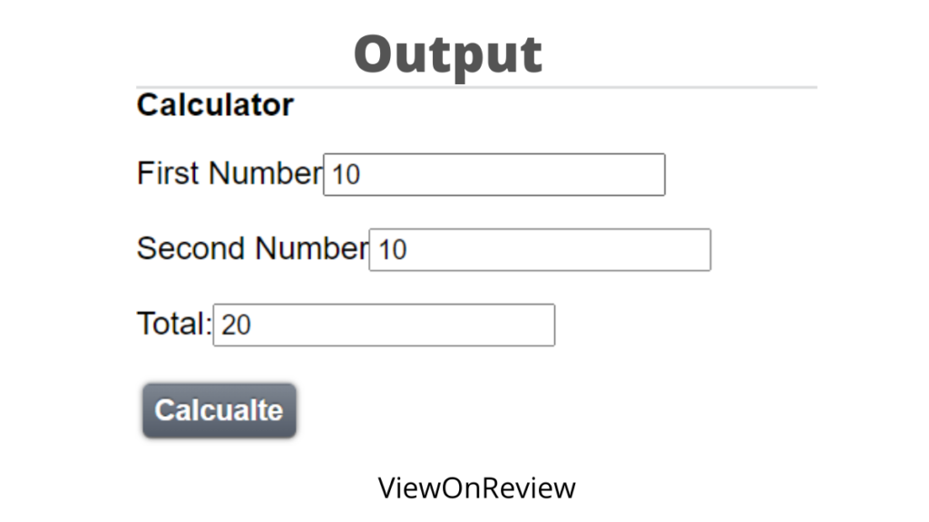 Build calcualtor in aura 