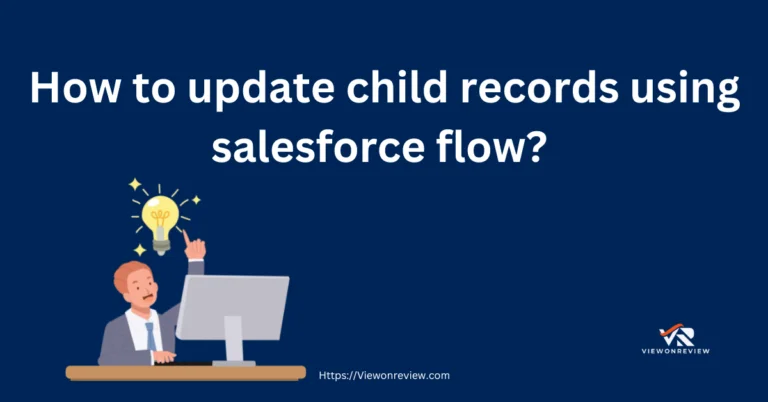Update child records in flow