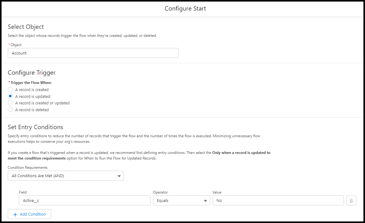 How to update child records using salesforce flow