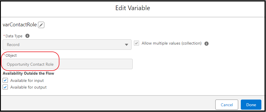 variable multiple select