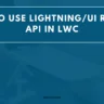 How to use lightning/uiRecordApi In LWC